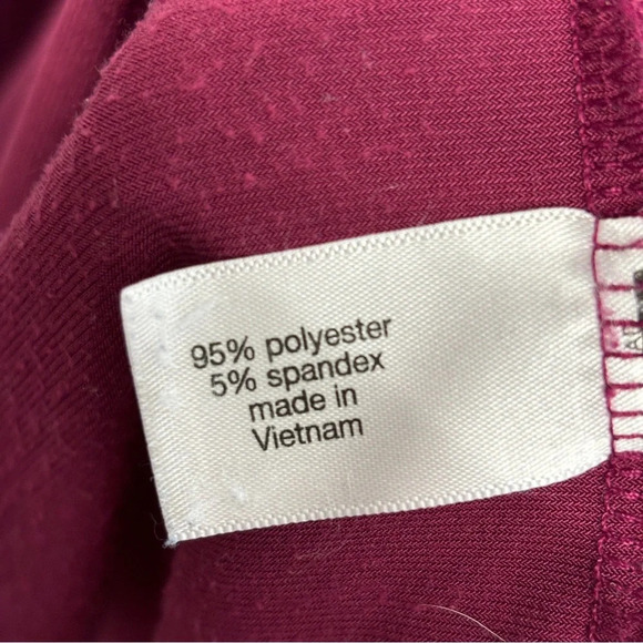 Lane Bryant Simply Chic Collection Goddess Maxi dress size 18/20 Wine Red - Picture 8 of 9